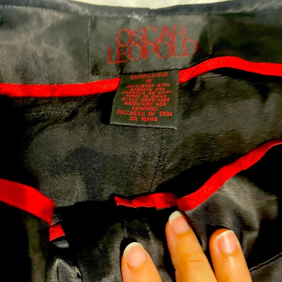 Oscar Leopold satin pants size 2 NWOT - Picture 3 of 6